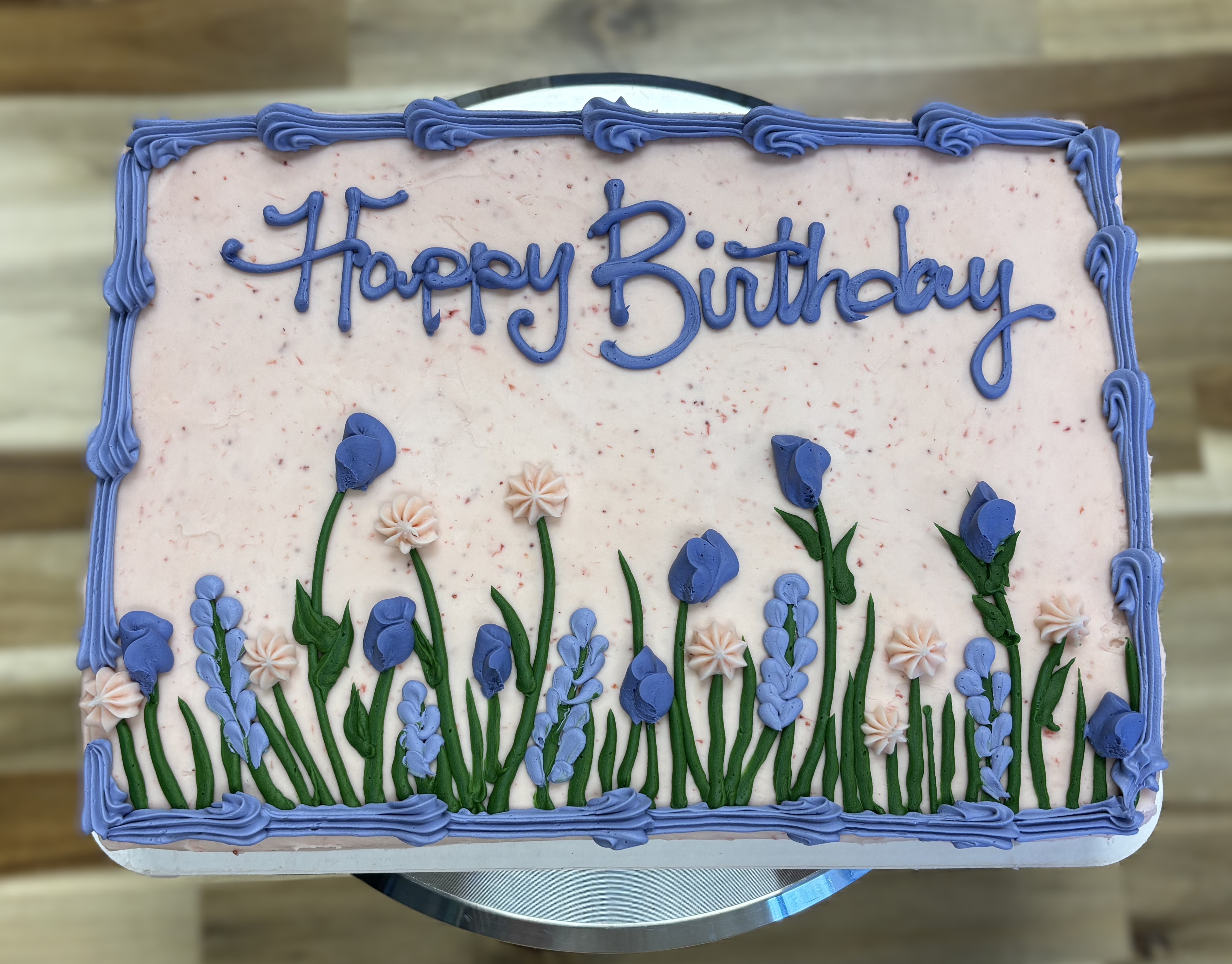 Chocolate Sheet Cake w/Strawberry